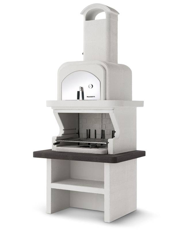 Palazzetti Grillkamin Balos mit Pizzaofen inkl. Montagematerial