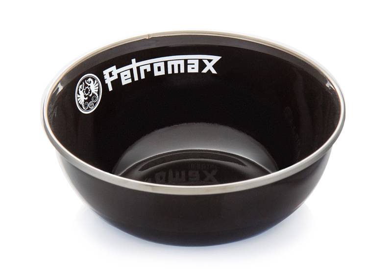 Petromax Emaille Schalen / 600 ml / schwarz, 2 Stück