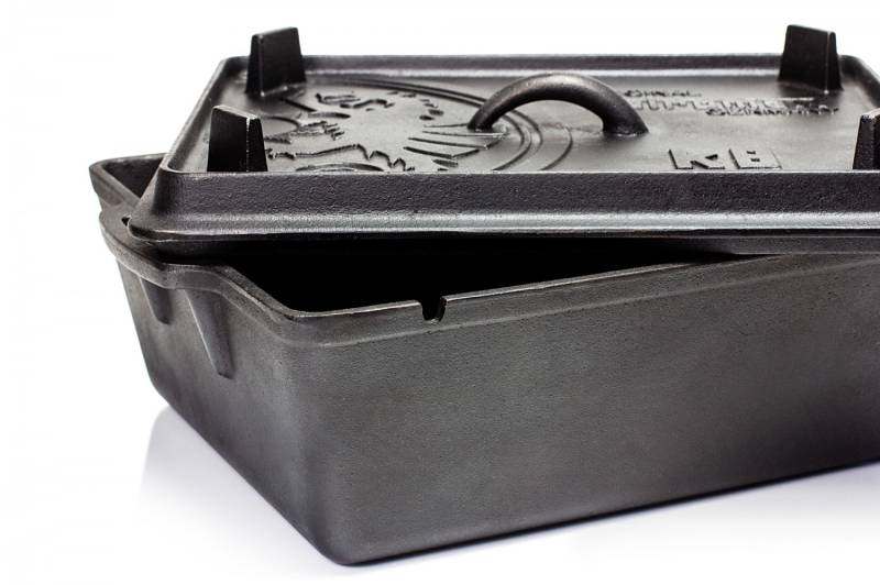 Petromax Dutch Oven Kastenform K8 aus Gusseisen