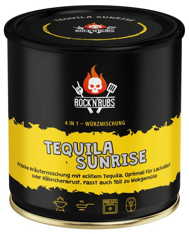 Rock'n Rubs - Tequila Sunrise - BBQ Rub 130 g Dose