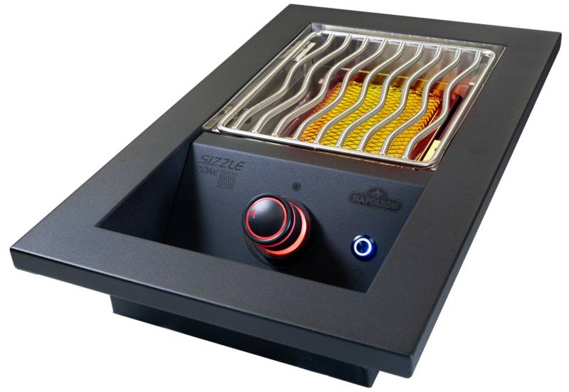 Napoleon 700-Series Einbau Sizzle Zone BIB10 (drop in) mit Safety Glow™ - mattschwarz