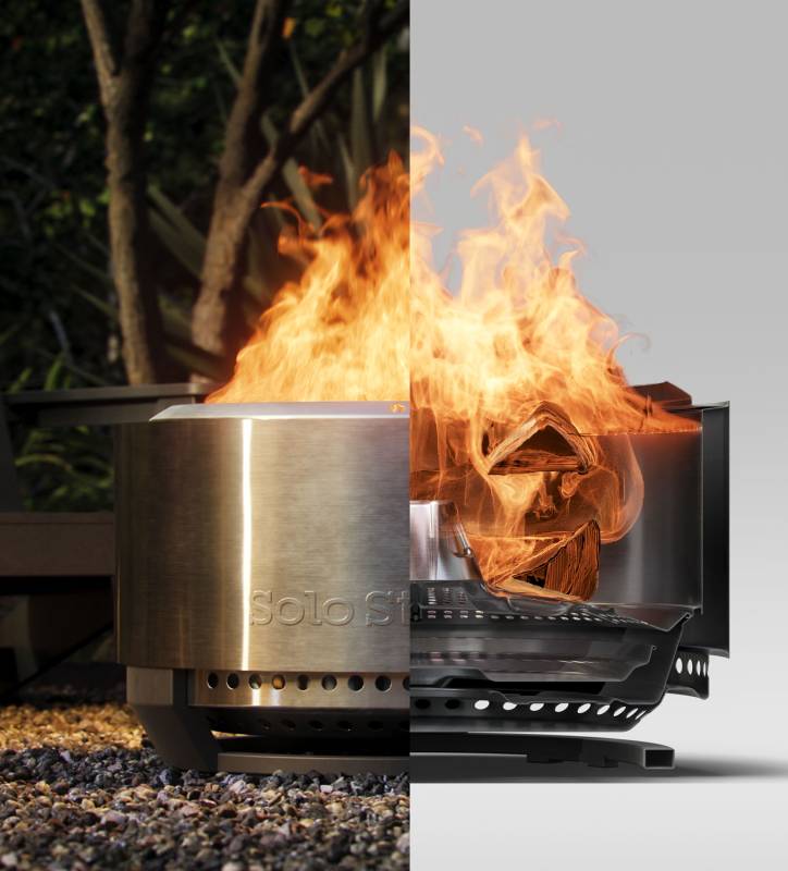 Solo Stove Summit Feuerschale Edelstahl - Ø 60 cm