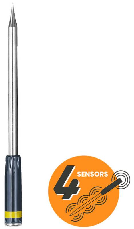 The MeatStick 4 - WLAN / Bluetooth Grillthermometer in gelb