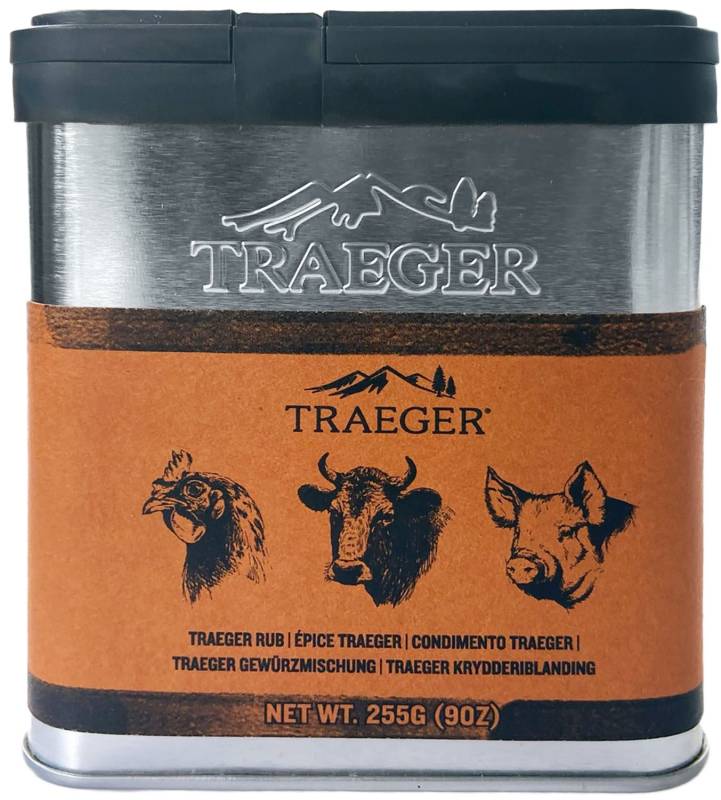 Traeger BBQ Rub - Carlic + Chili Pepper, 262 g