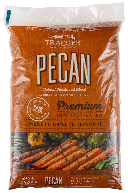 Traeger Hartholz Pellets Pecan, 9 kg Beutel