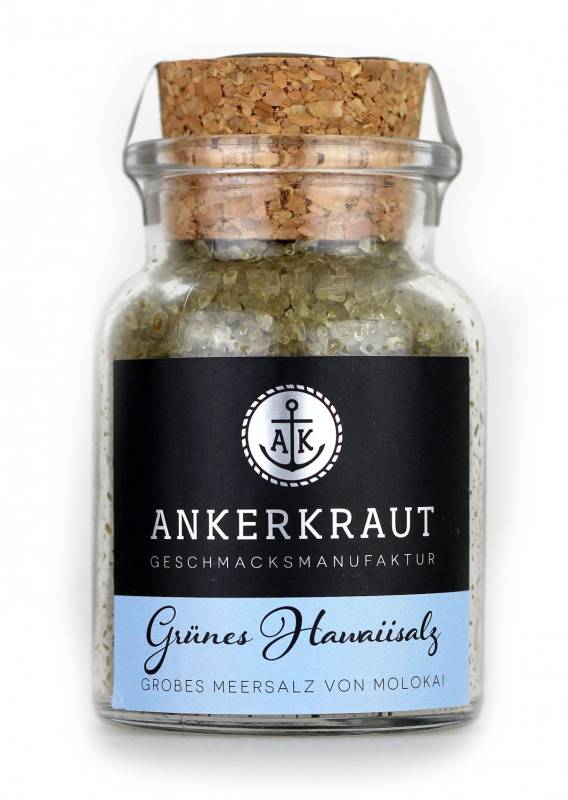 Ankerkraut Grünes Hawaiisalz, 180 g Glas