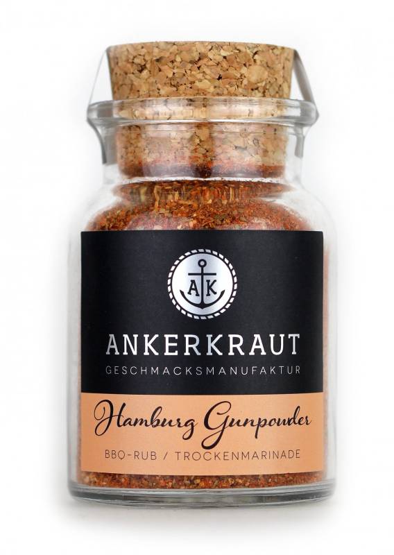 Ankerkraut Hamburg Gunpowder, 90 g Glas