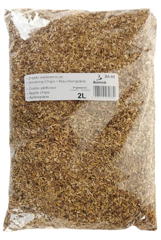 Borniak Räucherspäne Apfel / 10 Liter (5x2L)