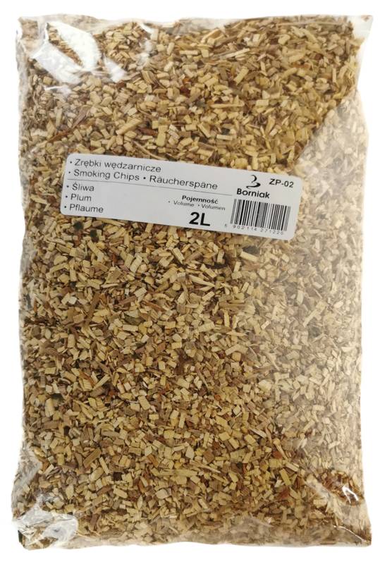 Borniak Räucherspäne Pflaume 10 Liter (5x2L)