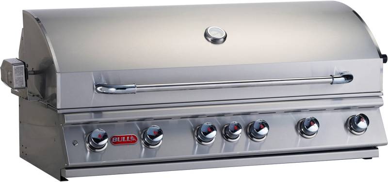 BULL Diablo Gasgrill - Einbaugrill mit Backburner und Rotisserie