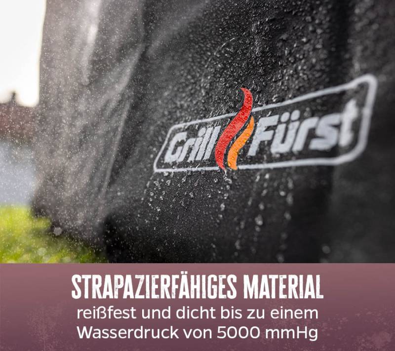 Grillfürst Abdeckhaube 159 x 54 x 113 cm für Grillfürst G620, G621 / Enders Monroe Pro 3, Pro 4