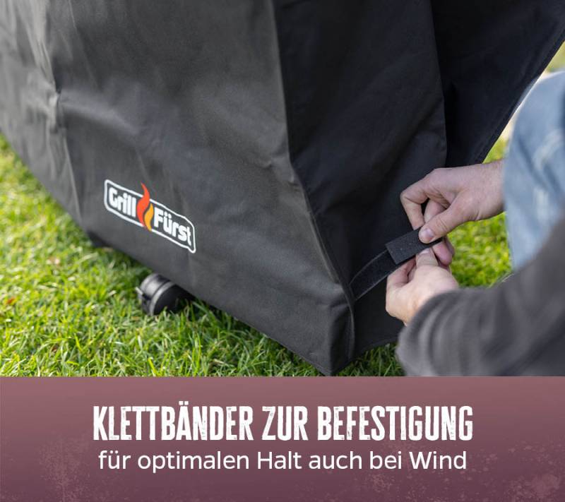 Grillfürst Abdeckhaube 159 x 54 x 113 cm für Grillfürst G620, G621 / Enders Monroe Pro 3, Pro 4