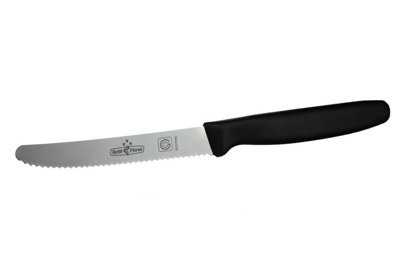 Grillfürst Allzweckmesser mit Wellenschliff, 11 cm Klinge