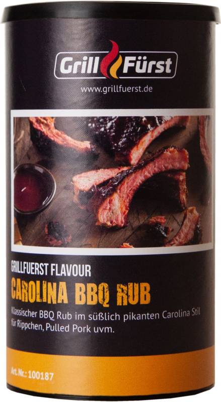 Grillfürst Carolina BBQ Rub im 300g Streuer