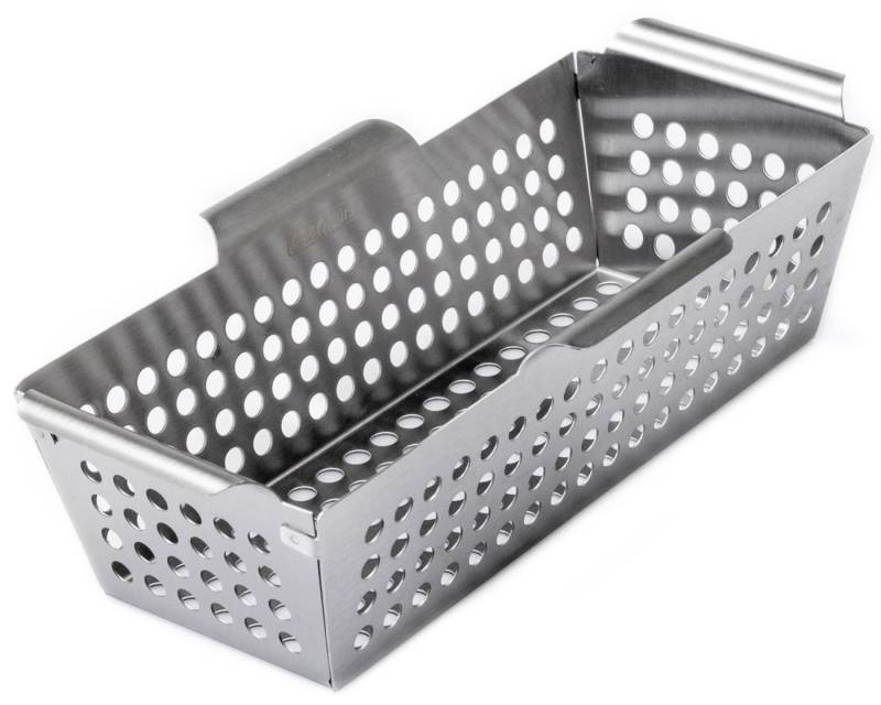 Grillfürst Gemüsekorb Edelstahl rechteckig 31 x 16cm
