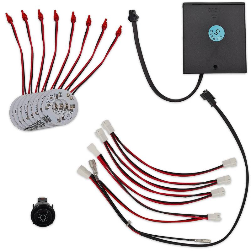 Grillfürst Ersatzteil: LED Beleuchtungsset - G620 / G621