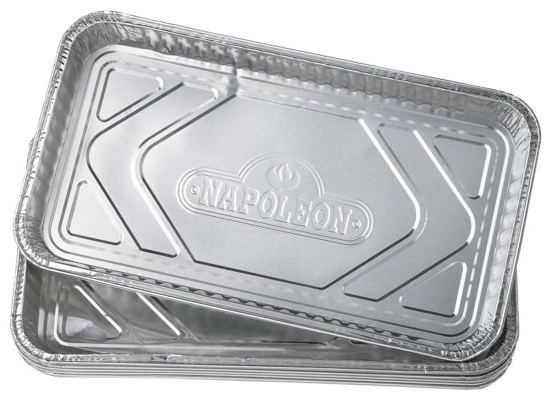 Napoleon Aluschalen / Tropfschalen 36 x 19,7 cm / 5er Set