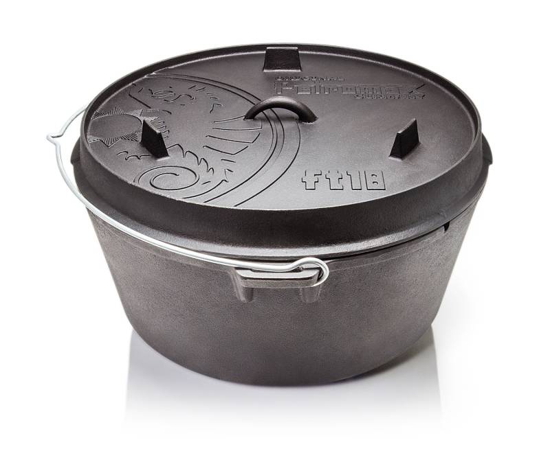 Petromax ft18-t Feuertopf Dutch Oven 16,1 l - ohne Füsse