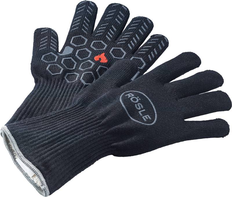 Rösle BBQ Premium-Set 3-tlg. - Grillzange, Grillhandschuhe, Grillbürste