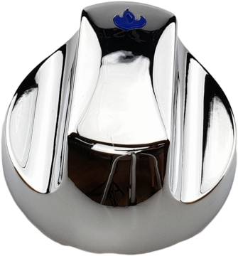 Napoleon Ersatzteil: Kontrollknopf groß, blau Triumph 325 / 410 / 495