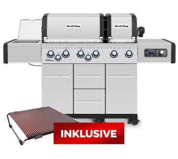 Broil King Imperial QS 690 IR Gasgrill - Smart Grill mit iQue™ Intelligent Barbecue - inkl. Blazinglas