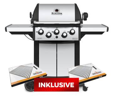 Broil King Signet 390 Gasgrill inkl. Drehspieß - Grillfürst Deal mit zusätzlichen Edelstahl Grillrosten - Modell 2026
