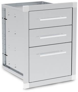 Broil King Outdoor Küche - Einbauschrank mit 3 Schubladen
