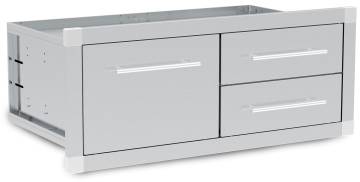 Broil King Outdoor Küche - Einbauschrank mit 3 Schubladen quer