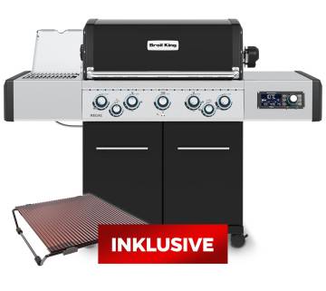 Broil King Regal Q 590 IR Gasgrill - Smart Grill mit iQue™ Intelligent Barbecue - inkl. Blazinglas