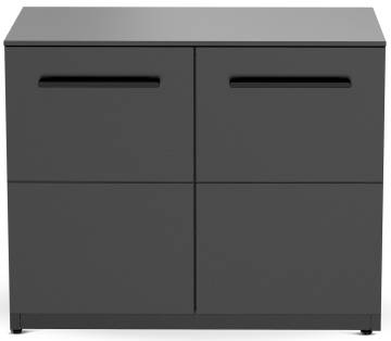 COZZE Outdoor Küche Elements - Schrank mit Türen, 110 cm inkl. Arbeitsplatte (HPL)