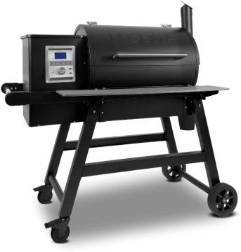 Moesta Pelletgrill Sheriff 2.0 - inkl. PaperBlank Ablagebrett grau