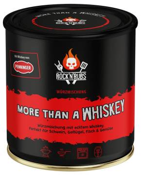 Rock'n Rubs - More than a Whiskey - BBQ Rub 130 g Dose