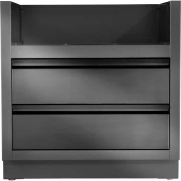 Napoleon Outdoor Küche Oasis - Grill-Unterschrank BIPRO500 mattschwarz