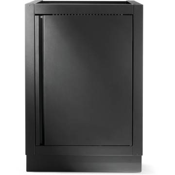 Napoleon Outdoor Küche Oasis - Gasflaschenschrank für BI10/BIB10 Einbau-Seitenbrenner, mattschwarz