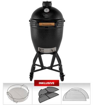 Big Green Egg - The Onyx - Large Keramikgrill - Starterset - Limitierte Sonderedition