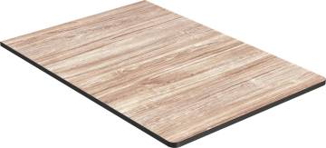 Outdoorchef Arbeitsplatte HEAT Schrankmodul - schmal - HPL mit Holzdekor (Eiche)