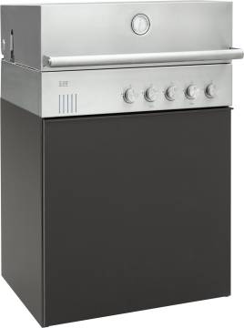 Outdoorchef QUBE X-415 RB S Edelstahl - Grillfürst Edition - Stone Taupe