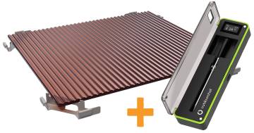 Outdoorchef Steak Set mit Blazinglas® Lugano Evo II / Arosa / Davos + Easy Check Thermometer Single
