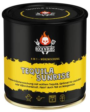 Rock'n Rubs - Tequila Sunrise - BBQ Rub 130 g Dose