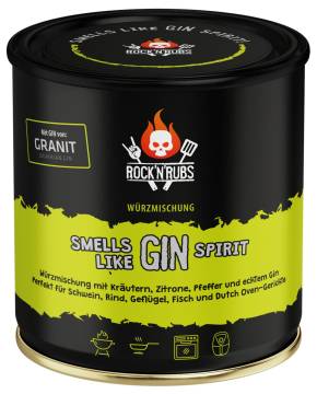 Rock'n Rubs - Smells like Gin Spirit - BBQ Rub 130 g Dose