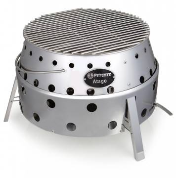 Edelstahl Holzkohlegrill