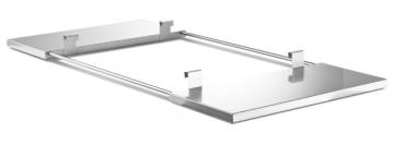 Thüros Edelstahlablage für T4 und Thüros 2 (Grillfläche 40x60 cm)