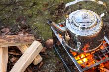Kaffee kochen mit dem Petromax Steckherd / Feuerbox fb2 Kaffee kochen mit dem Petromax Steckherd / Feuerbox fb2