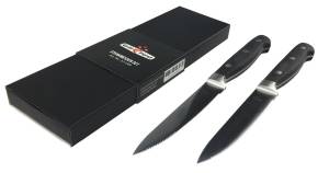 Grillfürst Steakmesser mit Wellenschliff 2er Set