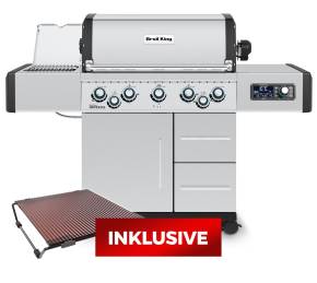 Broil King Imperial QS 590 IR Gasgrill - Smart Grill mit iQue&trade; Intelligent Barbecue - inkl. Blazinglas