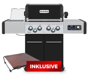 Broil King Regal Q 490 IR Gasgrill - Smart Grill mit iQue&trade; Intelligent Barbecue - inkl. Blazinglas