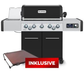 Broil King Regal Q 590 IR Gasgrill - Smart Grill mit iQue&trade; Intelligent Barbecue - inkl. Blazinglas