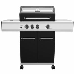 Grillfürst G310G 3-Brenner Gasgrill mit Hochtemperaturbrenner und Gusseisen Rosten