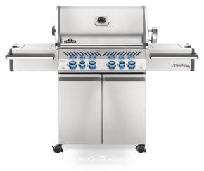 Napoleon Prestige Pro 500-3 Edelstahl Gasgrill inkl. Drehspieß - Modell 2025