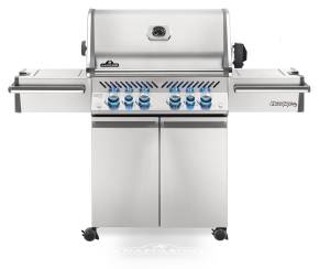 Napoleon Prestige Pro 500-3 Edelstahl Gasgrill inkl. Drehspieß - Modell 2023